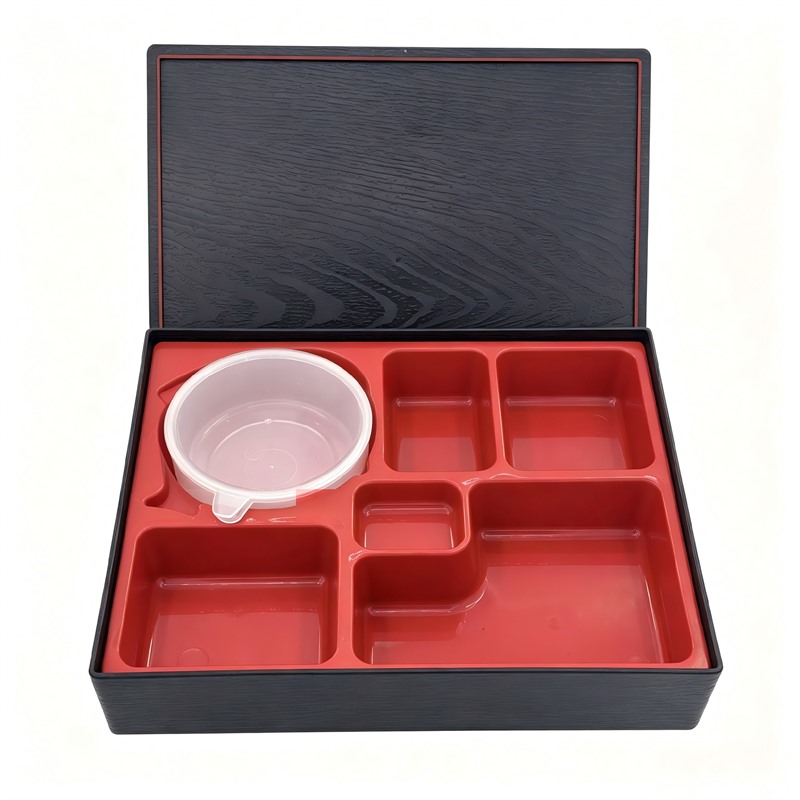 Food Grade Plastic Compartment Lunch Box