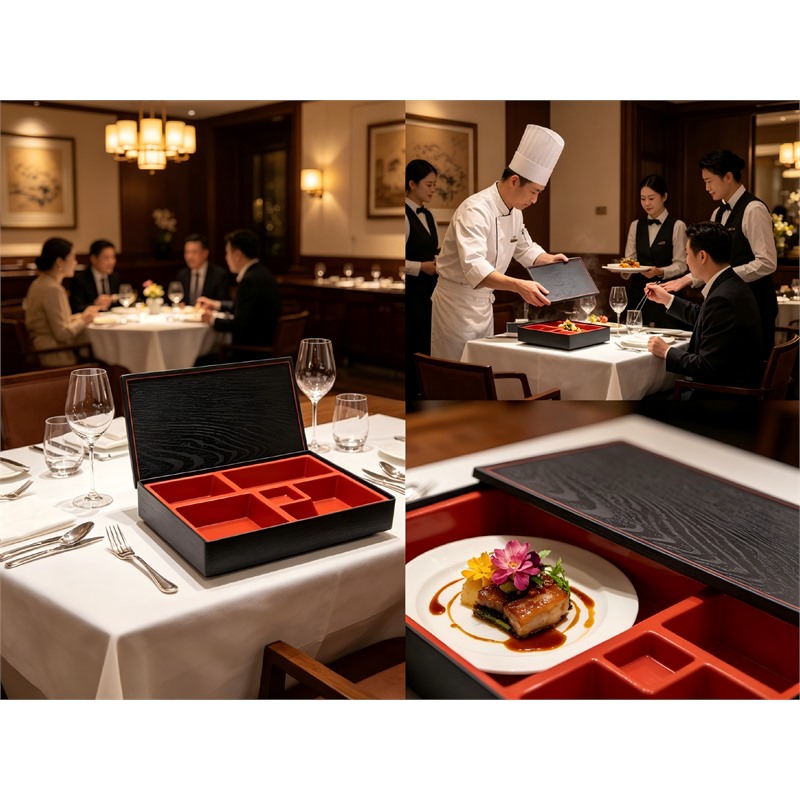 Japanese Style Divided Bento Box