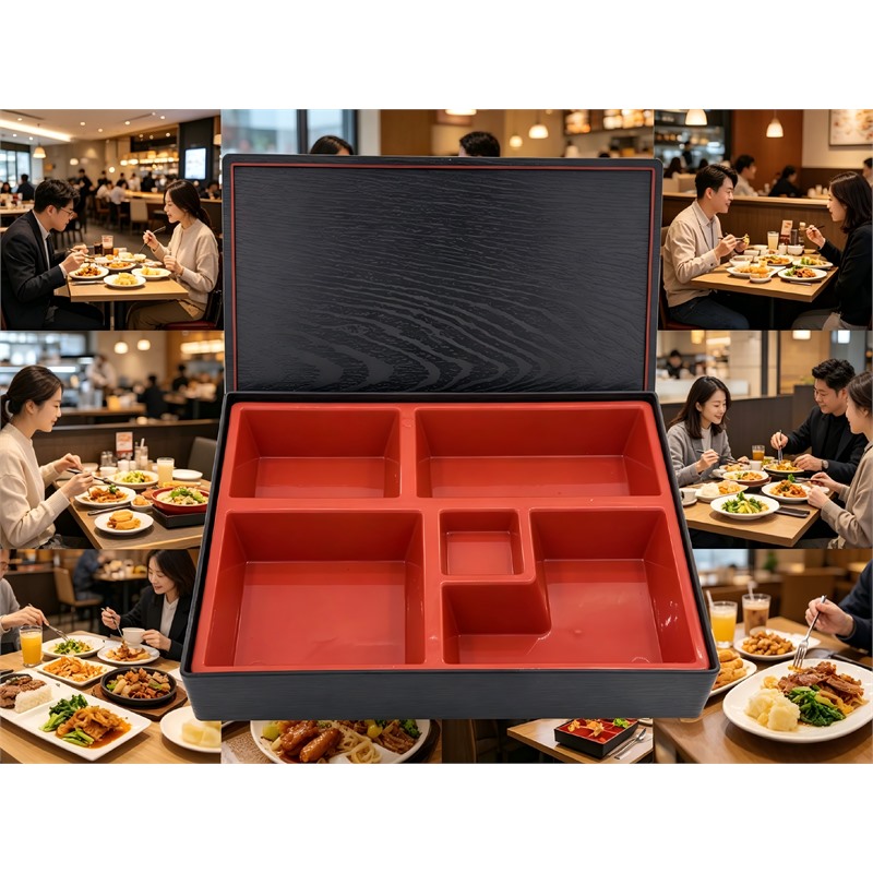 Japanese Style Divided Bento Box