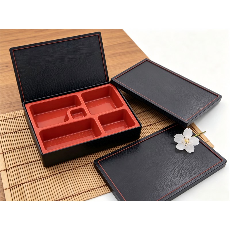 Japanese Style Multi-Section Bento Box
