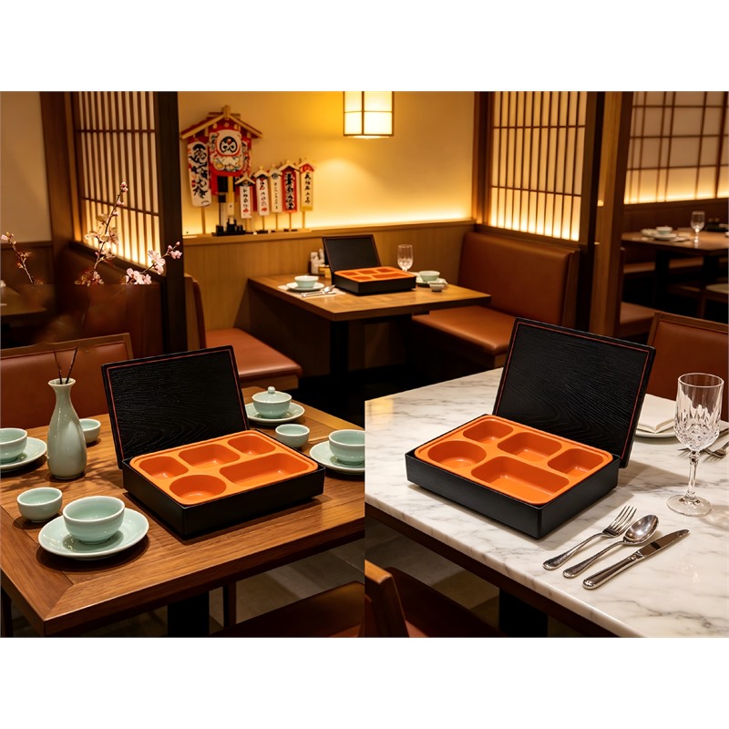 Japanese Style Restaurant Bento Box