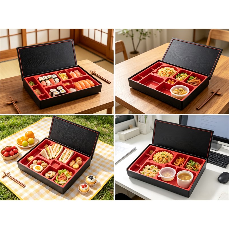 Japanese Style Compartment Meal Box