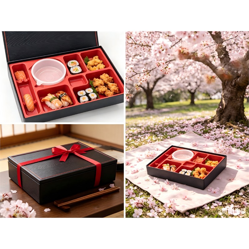 Japanese Style Compartment Meal Box
