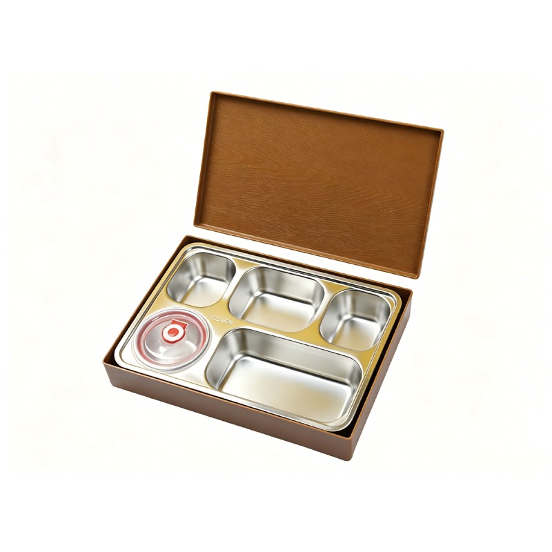 Multi-Section Food Serving Box
