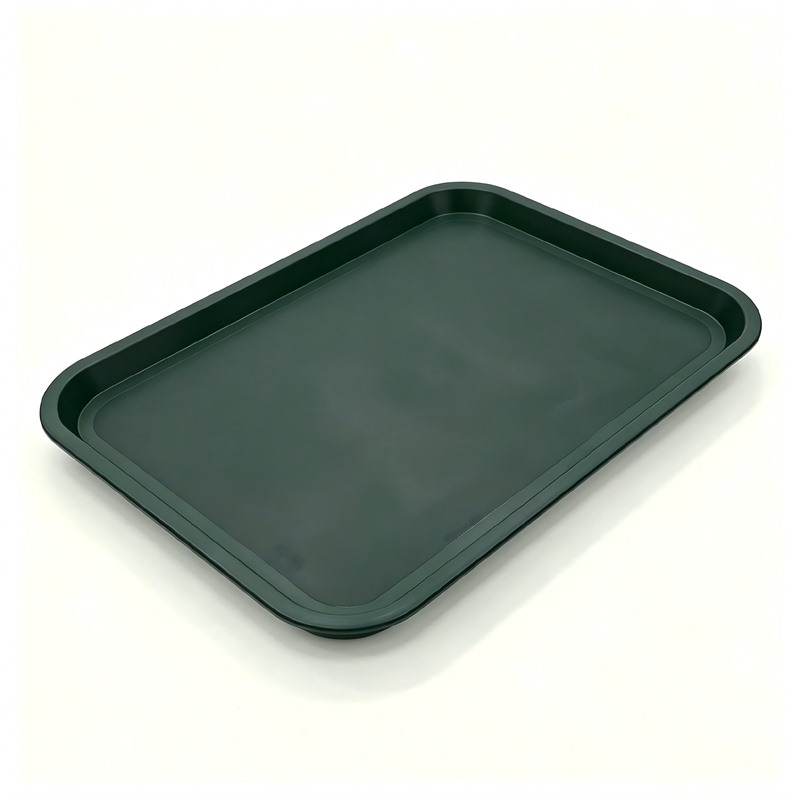 Food Safe Plastic Textured Tray For Snack Service