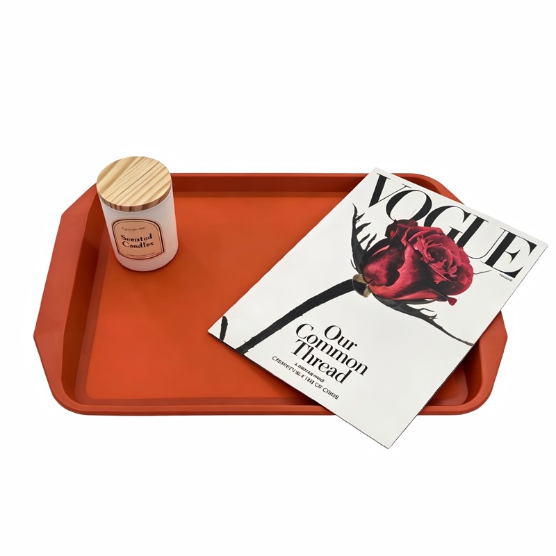 Lightweight Plastic Salad Bar Cafeteria Tray