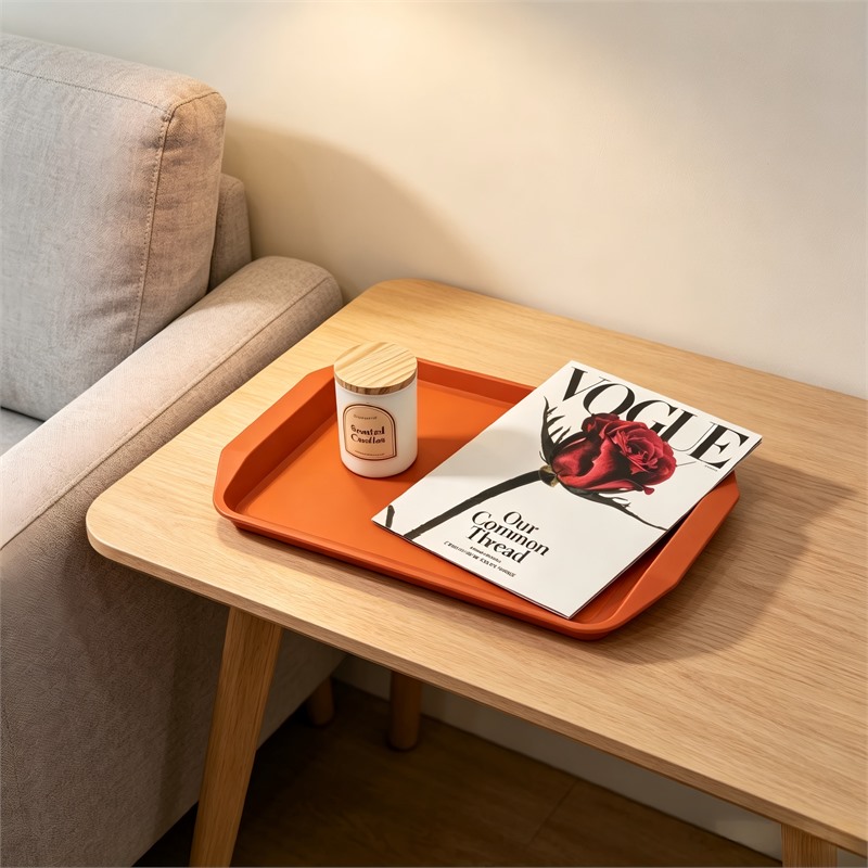 Lightweight Plastic Meal Prep Tray For Central Kitchens