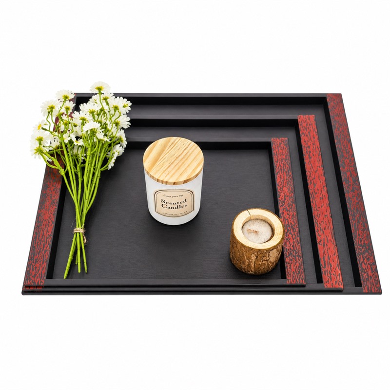 Food Safe Plastic Divided Tray For Food Display