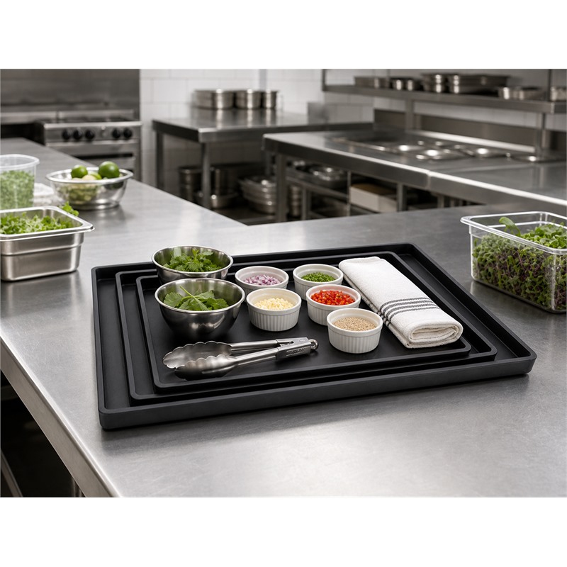 Food Safe Plastic Dormitory Dining Self Service Tray