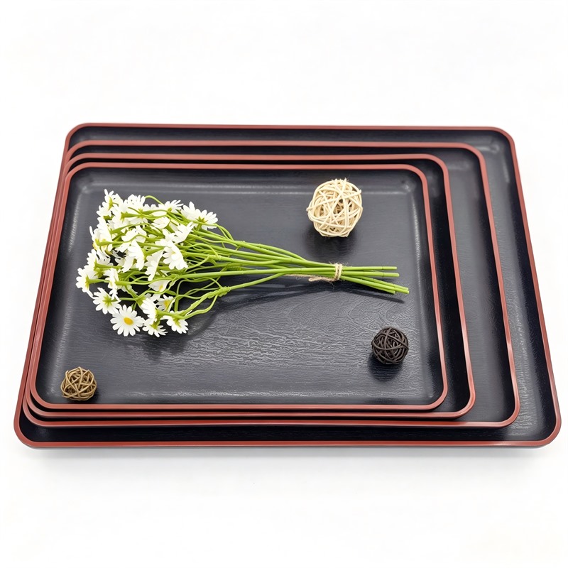 Food Grade Plastic Durable Tray For Food Display