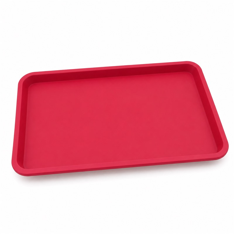 Colored PP Smooth Surface Tray For Bakery Display