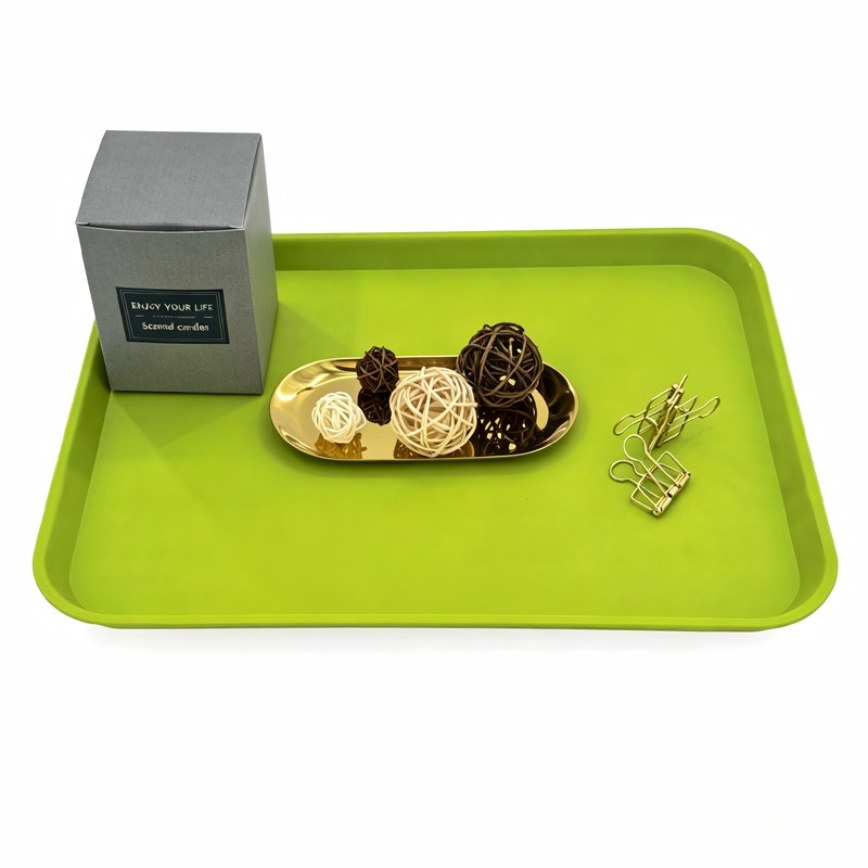 Colored PP University Dining Hall Meal Prep Tray