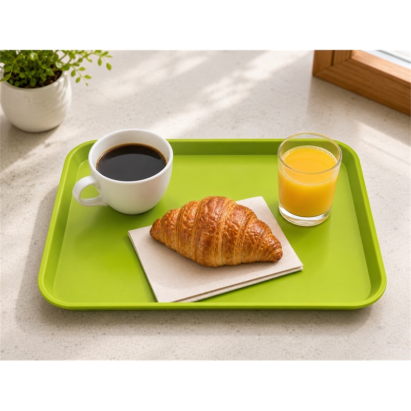 Colored PP Hospital Meal Service Dish Tray