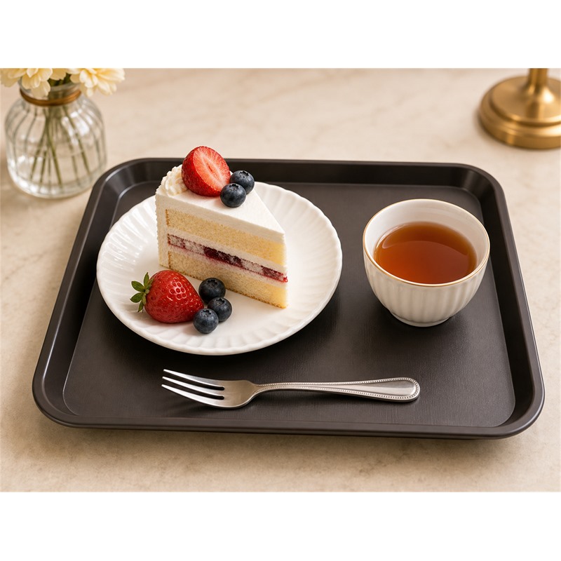 Reusable Polypropylene Dinner Tray For Takeaway Meals