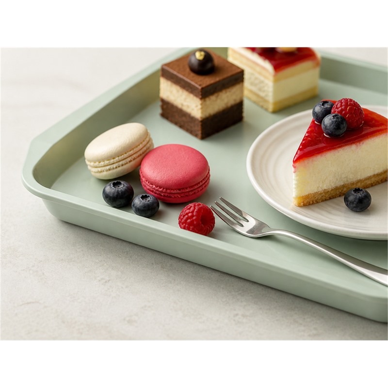 Reusable Polypropylene Family Dining Dessert Tray