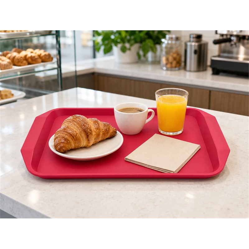 Heat Resistant PP Lunch Tray For Reusable Dining