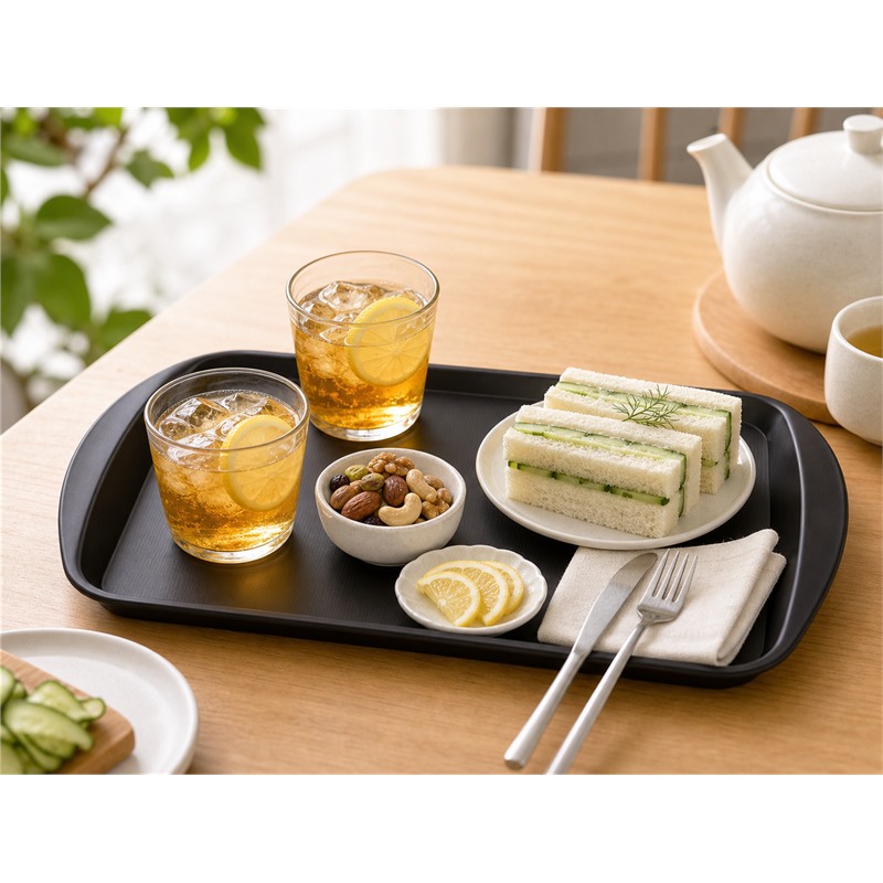 Heat Resistant PP Dish Tray For Kids Meals