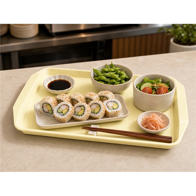 Heat Resistant PP Sandwich Bar Dinner Tray