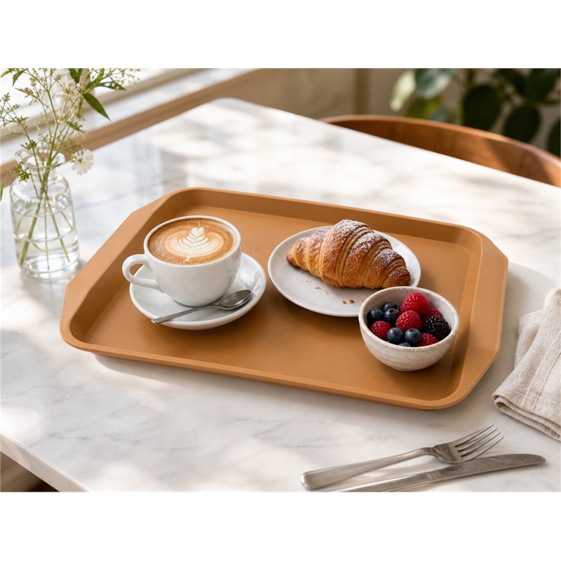 Microwave Safe PP Stackable Tray For Prepared Meals