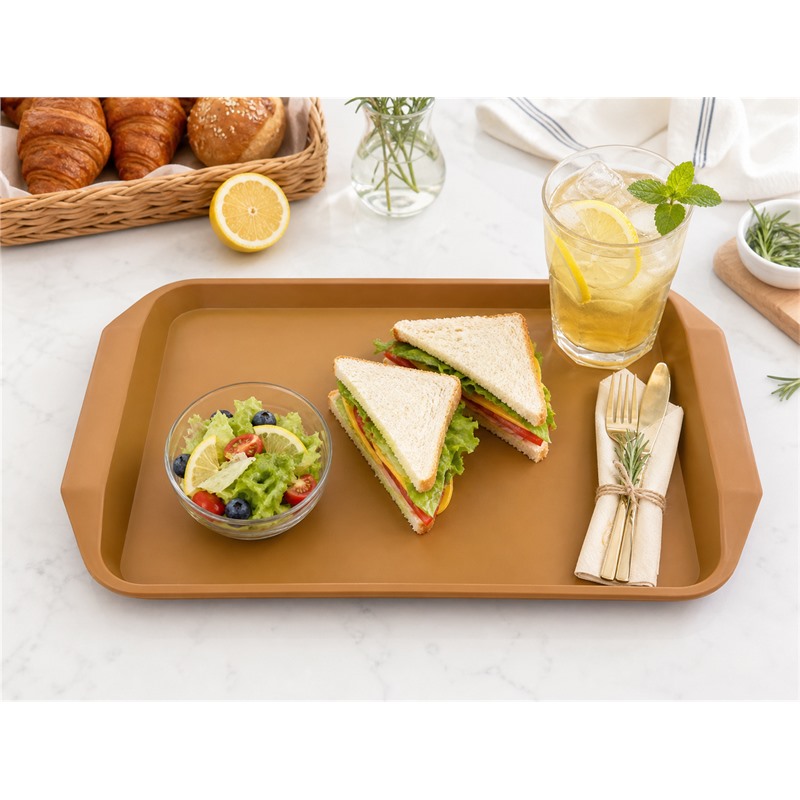 Dishwasher Safe PP Takeaway Meal Lunch Tray