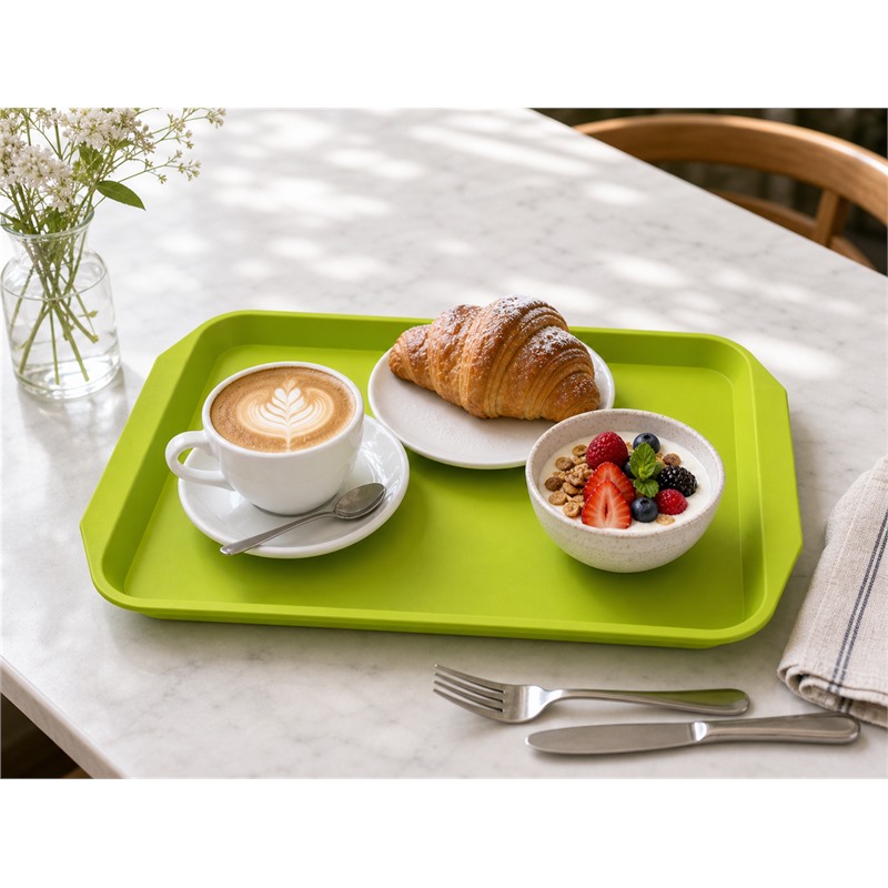 BPA Free PP Reusable Tray For Buffet Counters