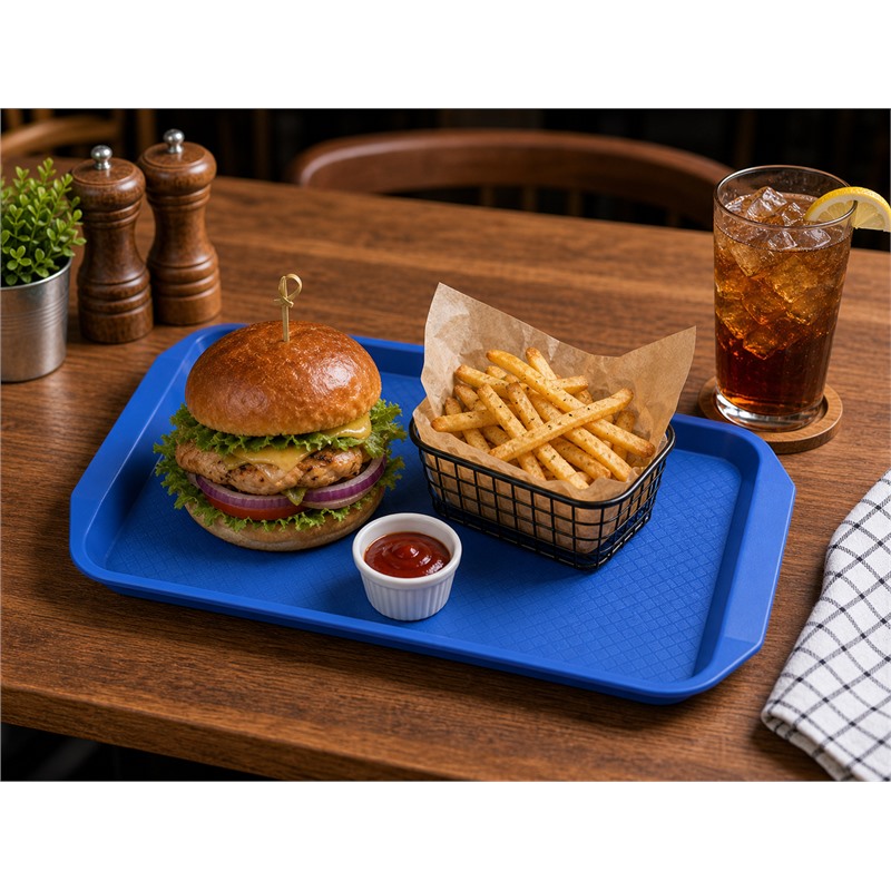 BPA Free PP Breakfast Tray For Takeaway Meals