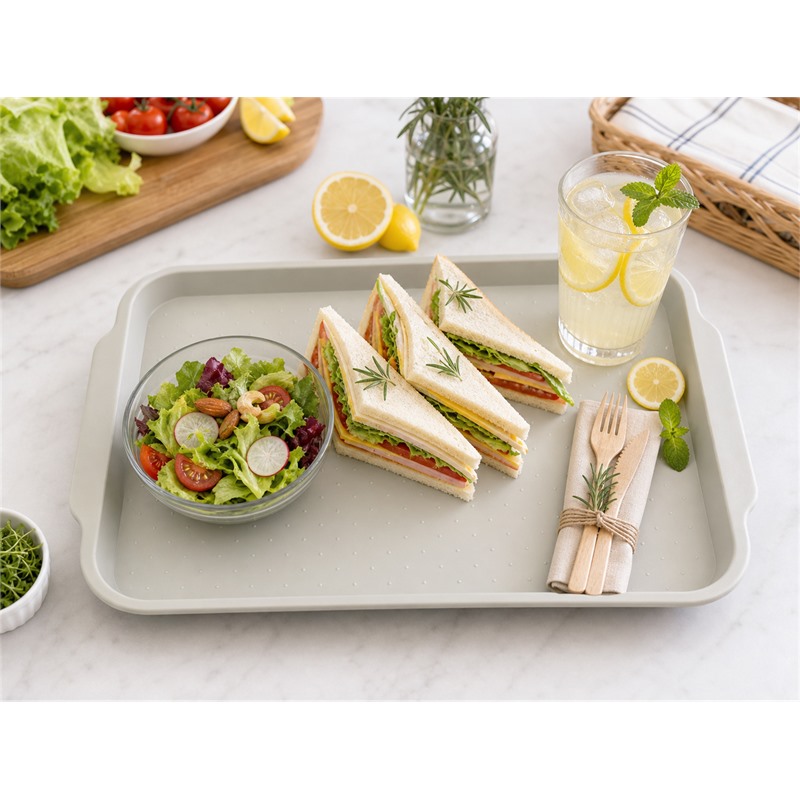 BPA Free PP Reusable Tray For Buffet Counters