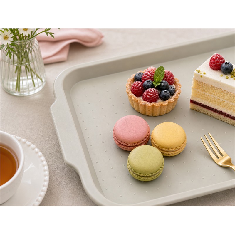 BPA Free PP Stackable Tray For Food Display