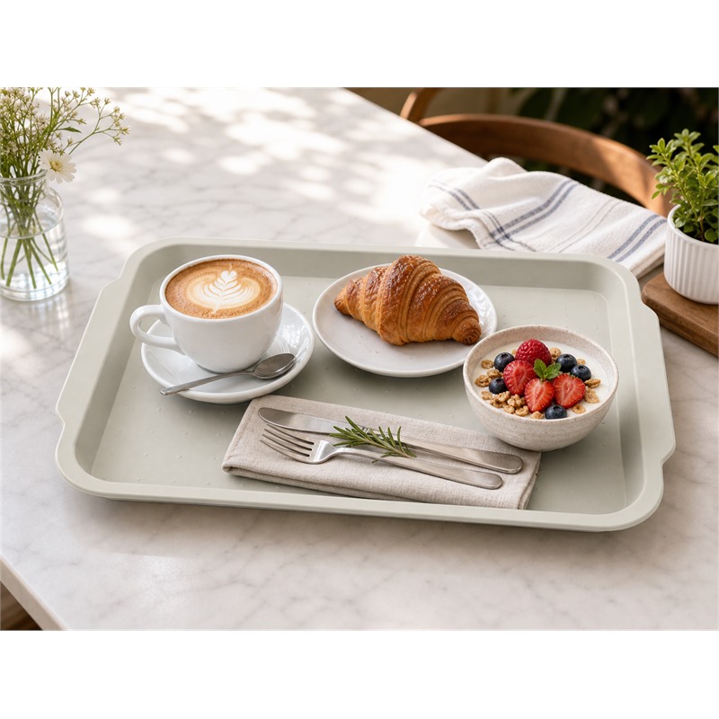 BPA Free PP Portion Tray For School Lunch