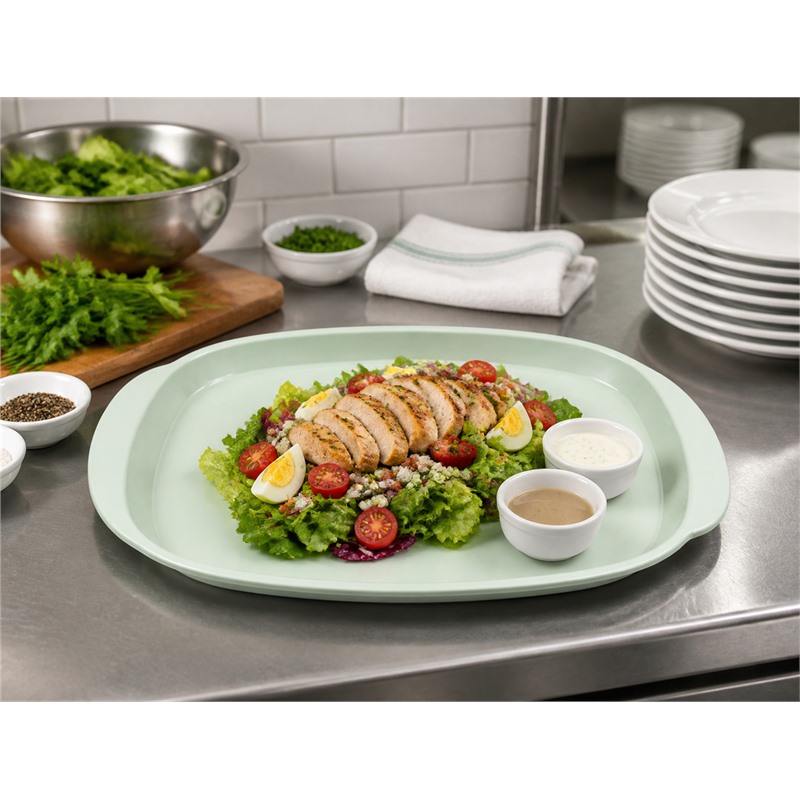 BPA Free PP Senior Care Home Plate Tray