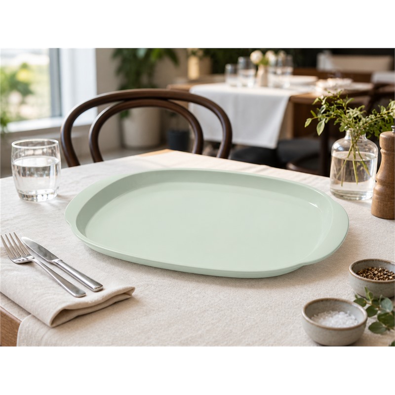 BPA Free PP Dormitory Dining Compartment Tray