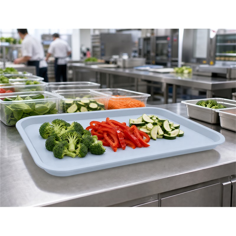 Food Safe PP Restaurant Serving Divided Tray