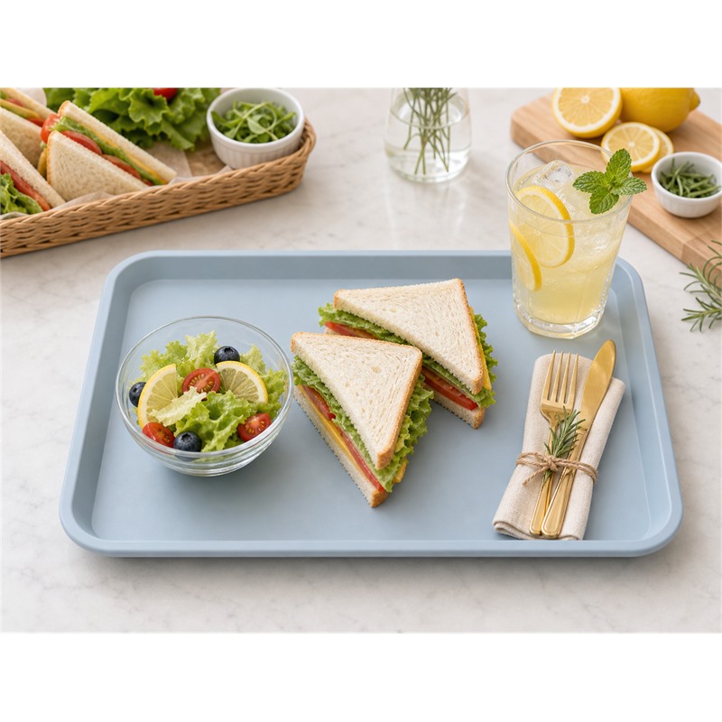 Food Safe PP Food Court Portion Tray