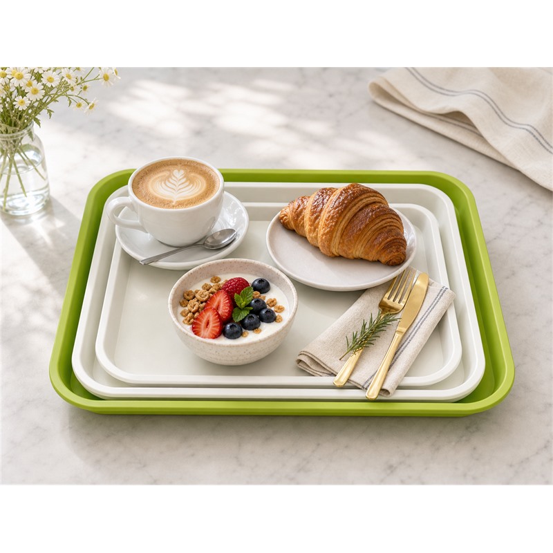 Food Grade PP Durable Tray For Prepared Meals