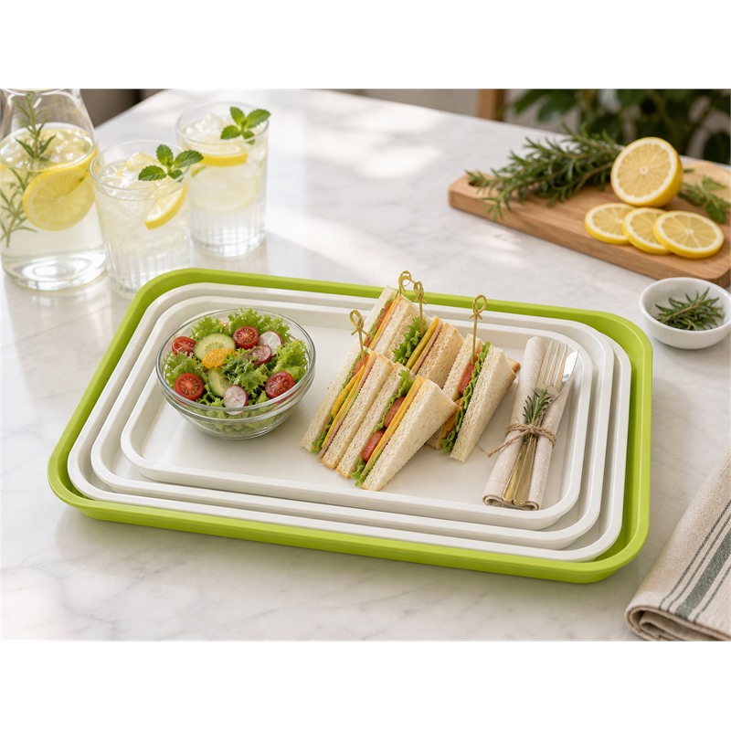 Food Grade PP Divided Tray For Kids Meals