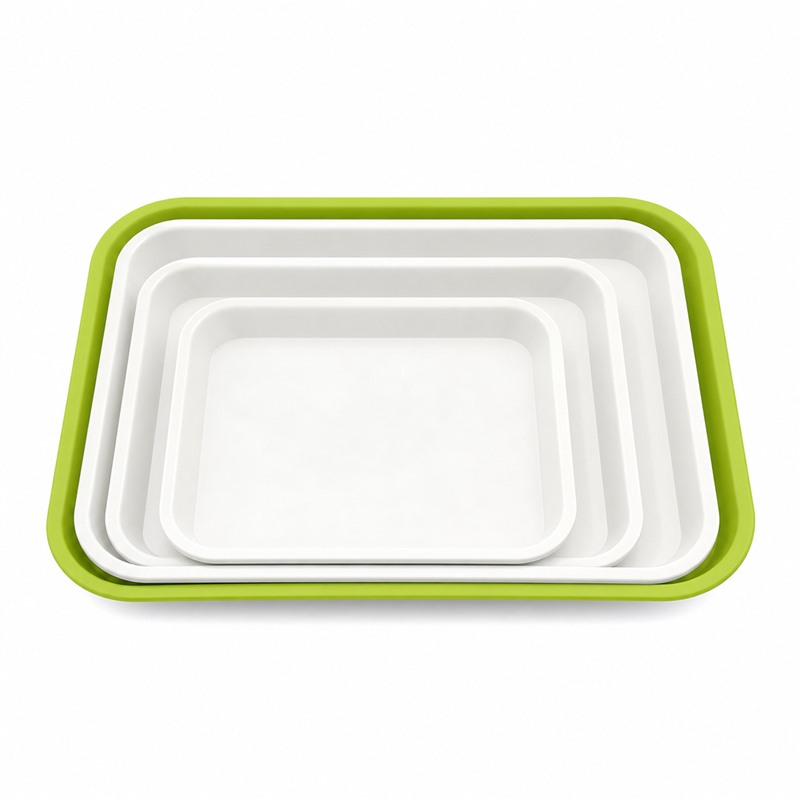 Food Safe PP Hotel Breakfast Dining Tray