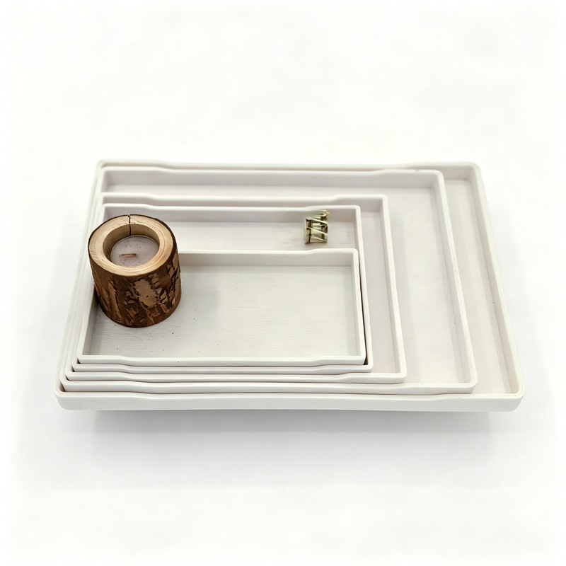 Food Grade PP Reusable Tray For Central Kitchens
