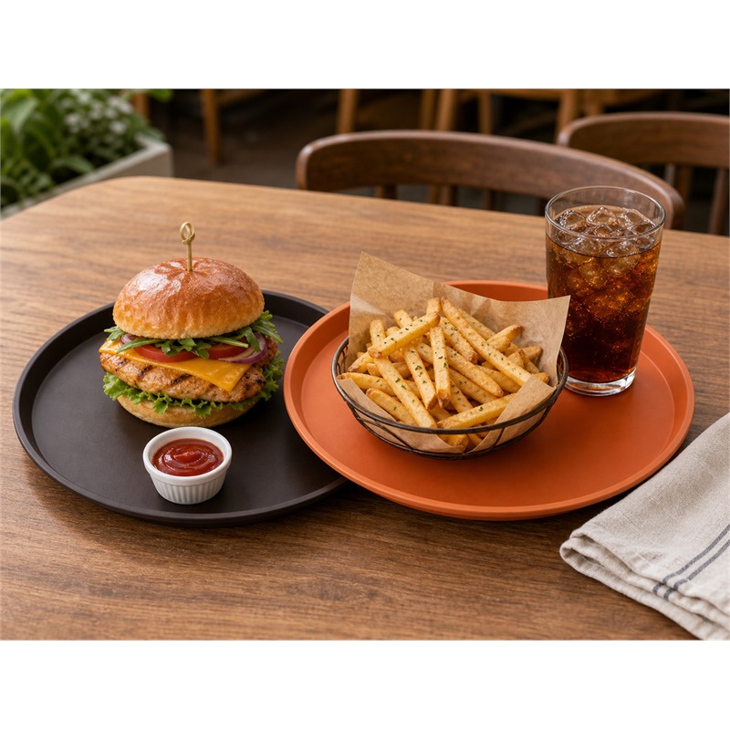 Food Grade PP Rice Tray For Food Display