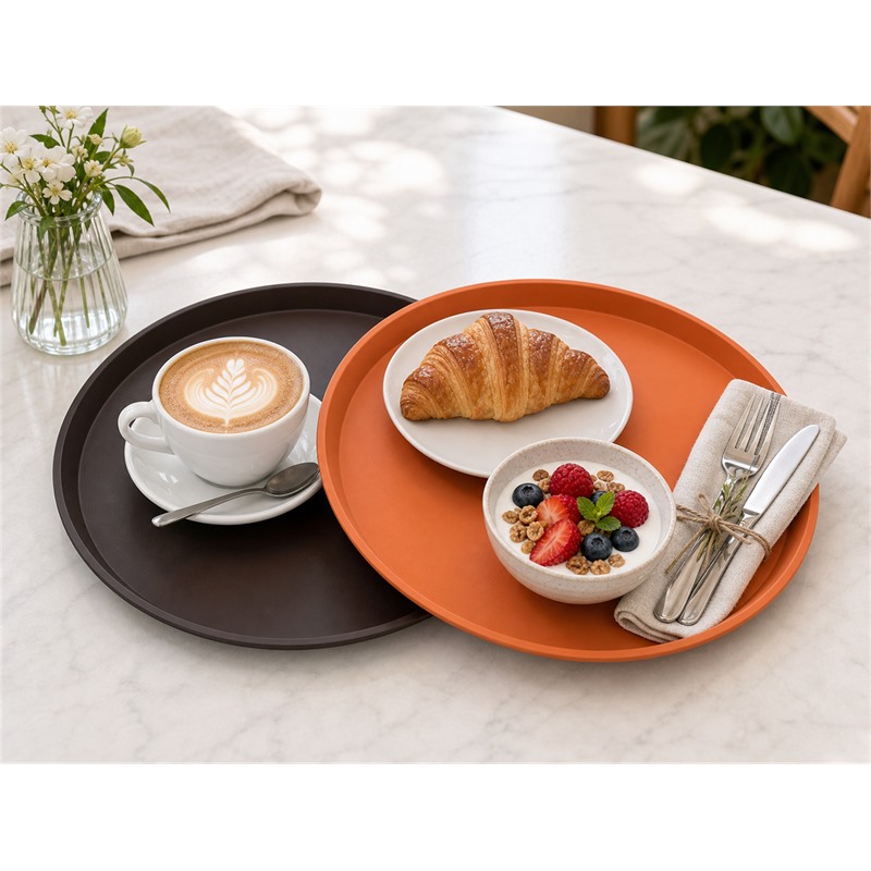 Food Grade PP Buffet Service Serving Tray