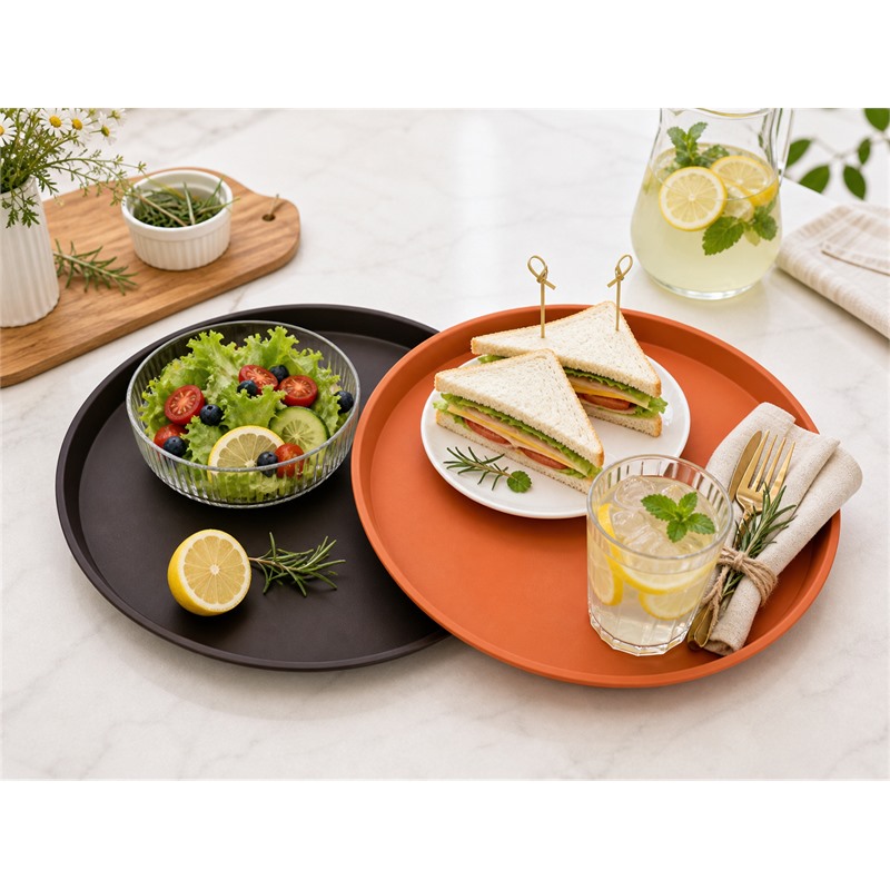 Food Grade PP Serving Tray For Buffet Counters