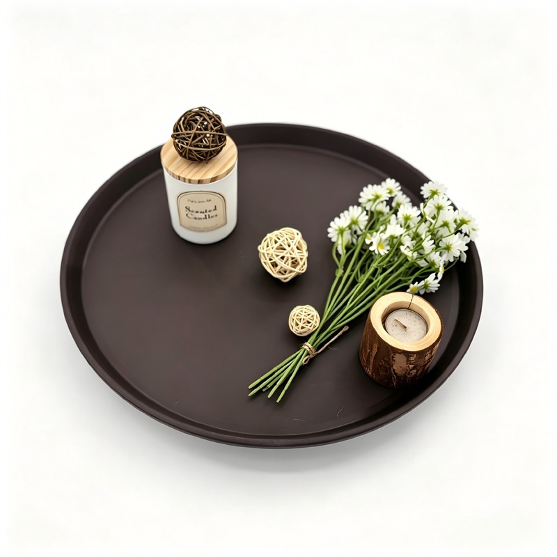 Food Grade PP Staff Canteen Sectioned Tray