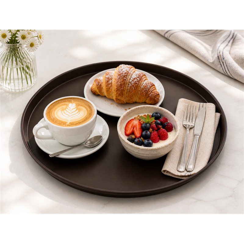 Food Grade PP School Cafeteria Meal Tray