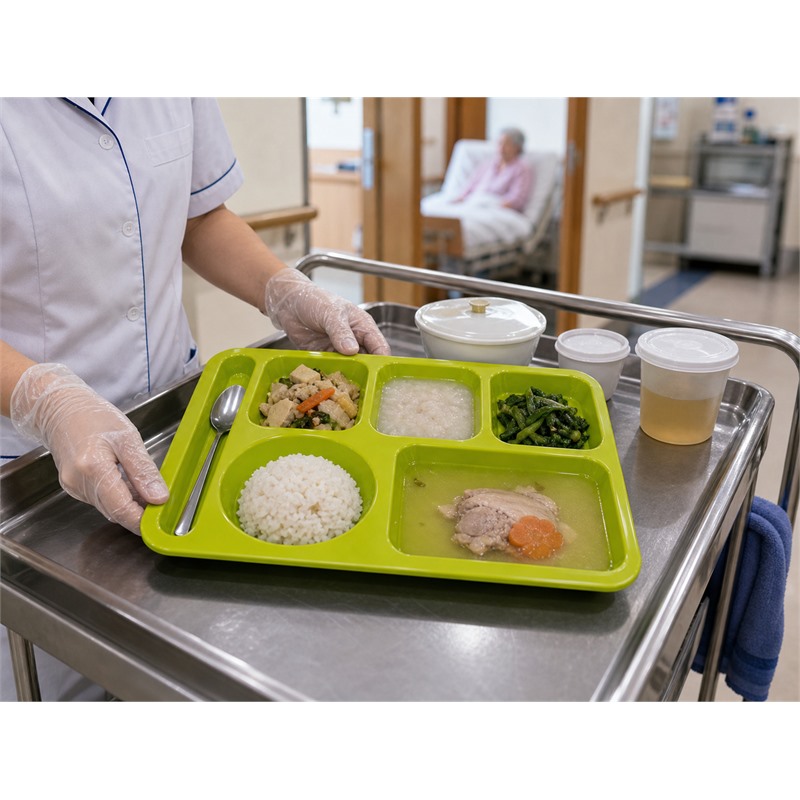 Reusable Divided PP Food Tray