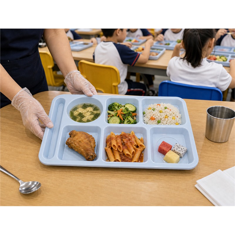 Custom Color Plastic Food Tray