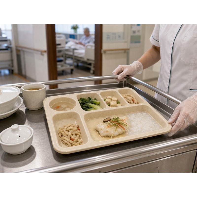 PP Compartment Tray For Foodservice