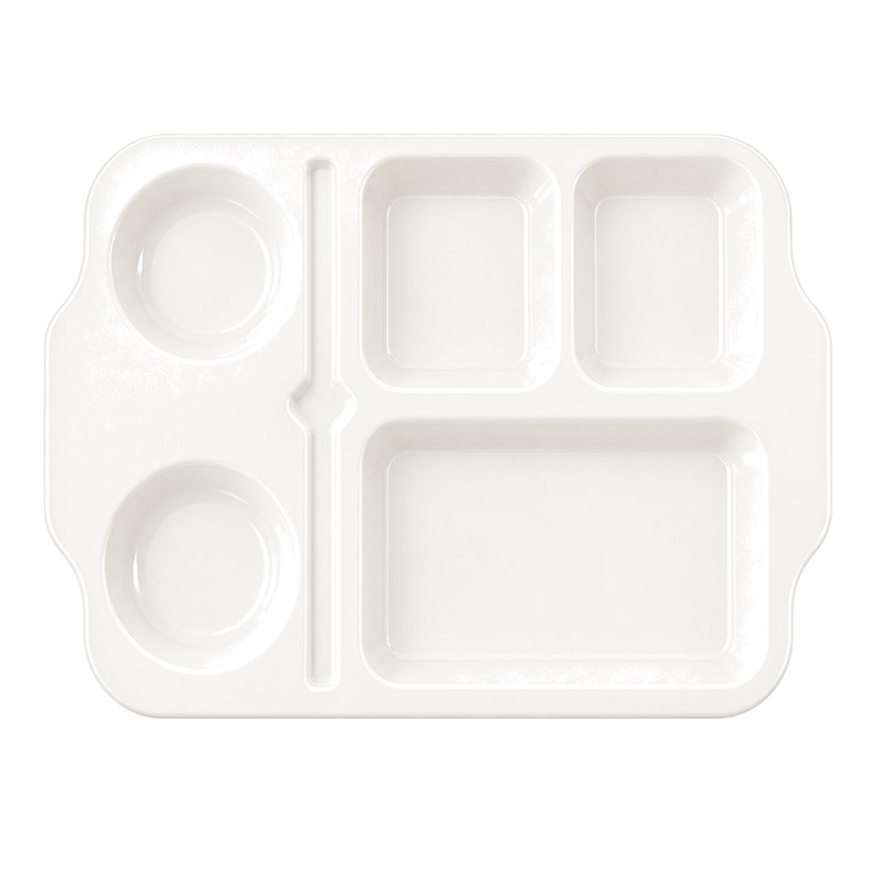 PP Reusable Divided Dinner Tray