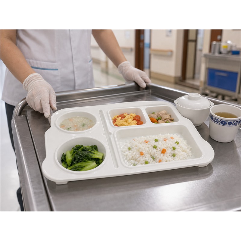 PP Divided Tray For Dinner