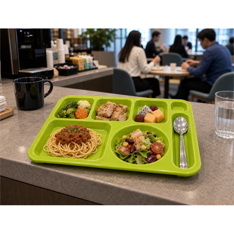 School Cafeteria Plastic Food Tray