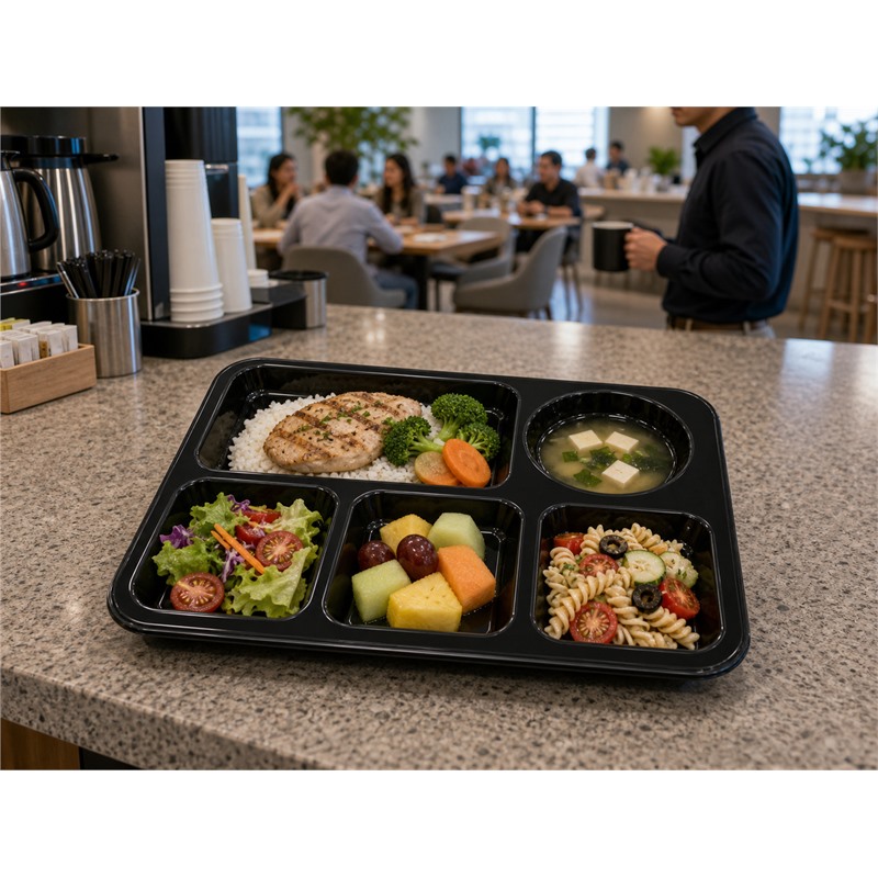 Plastic Meal Tray For Canteen