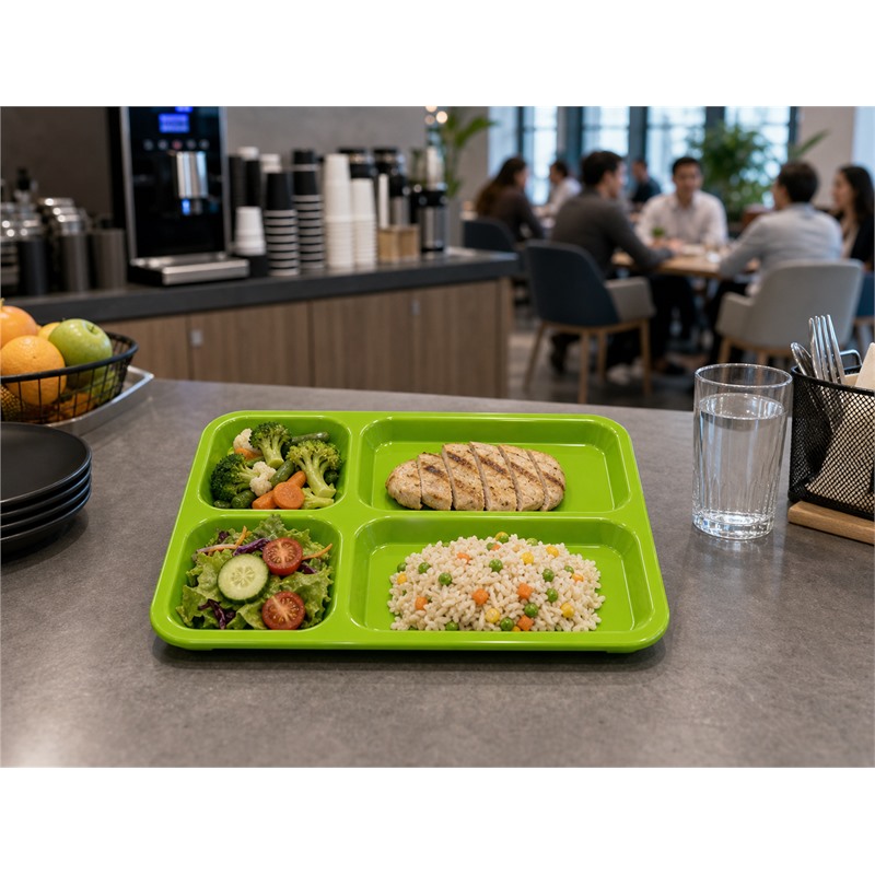 Reusable Lightweight Meal Service Tray